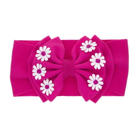 

Baby Girl Headbands with Hair Bows Head Wrap Elastics For Newborn Baby Girls Infant Toddlers Kids
