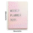 thumbnail image 3 of PEONAVET A Notebook A7 Mini Notebook Organizer Planner Daily Planner Notebook Travel Diary, 3 of 3
