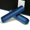 thumbnail image 5 of Dazone Armed Indoor Storage Bench With 2 Round Pillows, 47 inches Ottoman with Storage, Velvet Bench Safety Hinge Ottoman Armrest, Large Storage Bench,for Bedroom, Living Room, Porch, Dark Blue, 5 of 9