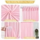 thumbnail image 2 of Cortinas de fondo PARTISKY Baby Pink de 4 x 3 m de poliéster, 2 of 8