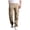 Khaki, variant on Men's Cargo Work Pants, Regular Fit, Ripstop,Cotton Canvas Muti Pockets Pant Size 5XL Army Green