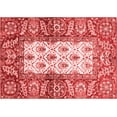 thumbnail image 1 of Ahgly Company Machine Washable Indoor Rectangle Oriental Red Traditional Area Rugs, 7' x 9', 1 of 1