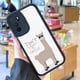 thumbnail image 2 of ¡Muestre su personalidad con esta moderna funda para teléfono plateada mate con gráficos para iPhone 15 Pro Max 14 13 12 Pro 11!, 2 of 4