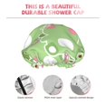 thumbnail image 5 of Easygdp Cute Frog2 Shower Caps for Women, Double Waterproof Layers Shower Cap, Quick Drying Bath Hair Cap Reusable, 5 of 9