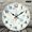 12x12in, variant on NIANHE Silent Non Ticking Round Wall Clock, Pastel Watercolor Daisy Pattern Print, Wall Decor for Linving Room, Lobby Corridor Dining Room Bedroom Office Classroom