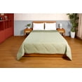thumbnail image 2 of Mainstays King Comforter, All-Season Reversible Microfiber, Dark Green, 2 of 8