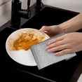 thumbnail image 2 of Double Layer Steel Wire Cleaning Cloth - Non Scratch Steel Wire Dish Cloth, Heavy Duty Wiping Pad, Multi-Functional Silver Mesh Cleaning Pad, Suitable for Dishes, Pots, Frying Pans (10 Pack), 2 of 4