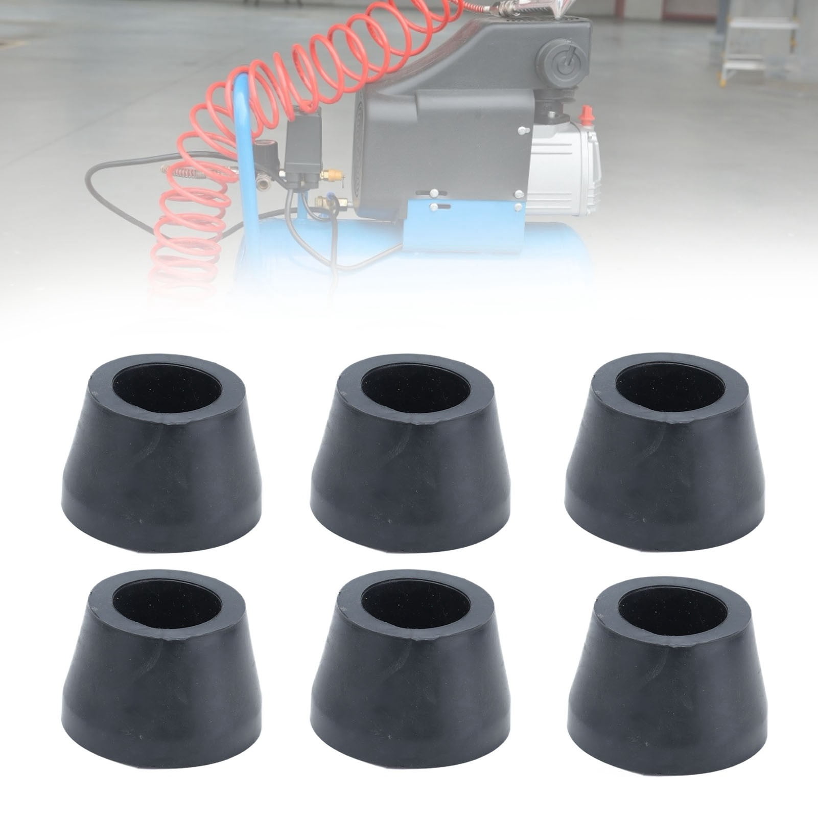 Air Compressor Feet Pads Pad 6Pcs Air Compressor Rubber Feet Anti