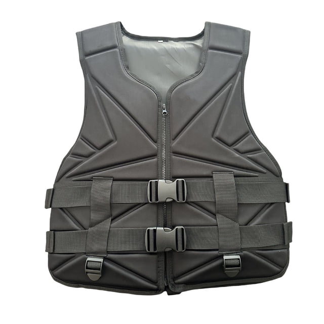 Plus Size Swimwear For Adults And Kids Life Jacket Surfing Sailing Kayaking Boating Swimming Fishing Water Sports Flotation Device Girls Swimwear Black S