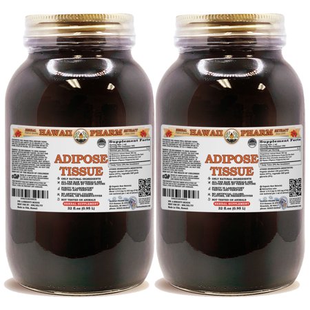 Adipose Tissue Support Tincture, Echinacea (Echinacea Purpurea) Dried Root, Gotu Kola (Centella Asiatica) Dried Leaf, Thyme (Thymus Vulgaris) Dried Herb Liquid Extract, Herbal Supplement 2x32 o