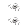 thumbnail image 1 of 20x Gancho Conector Tipo Giratorio Spincasting Colector de Pescados Pesca, 1 of 7