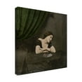 thumbnail image 4 of Canvas Wall Art - Saskia Dingemans 'Card Divining Victorian Lady' Wall Art for Living Room, Bedroom, or Office Décor by Trademark Fine Art - 18 x 18 Inches, 4 of 4