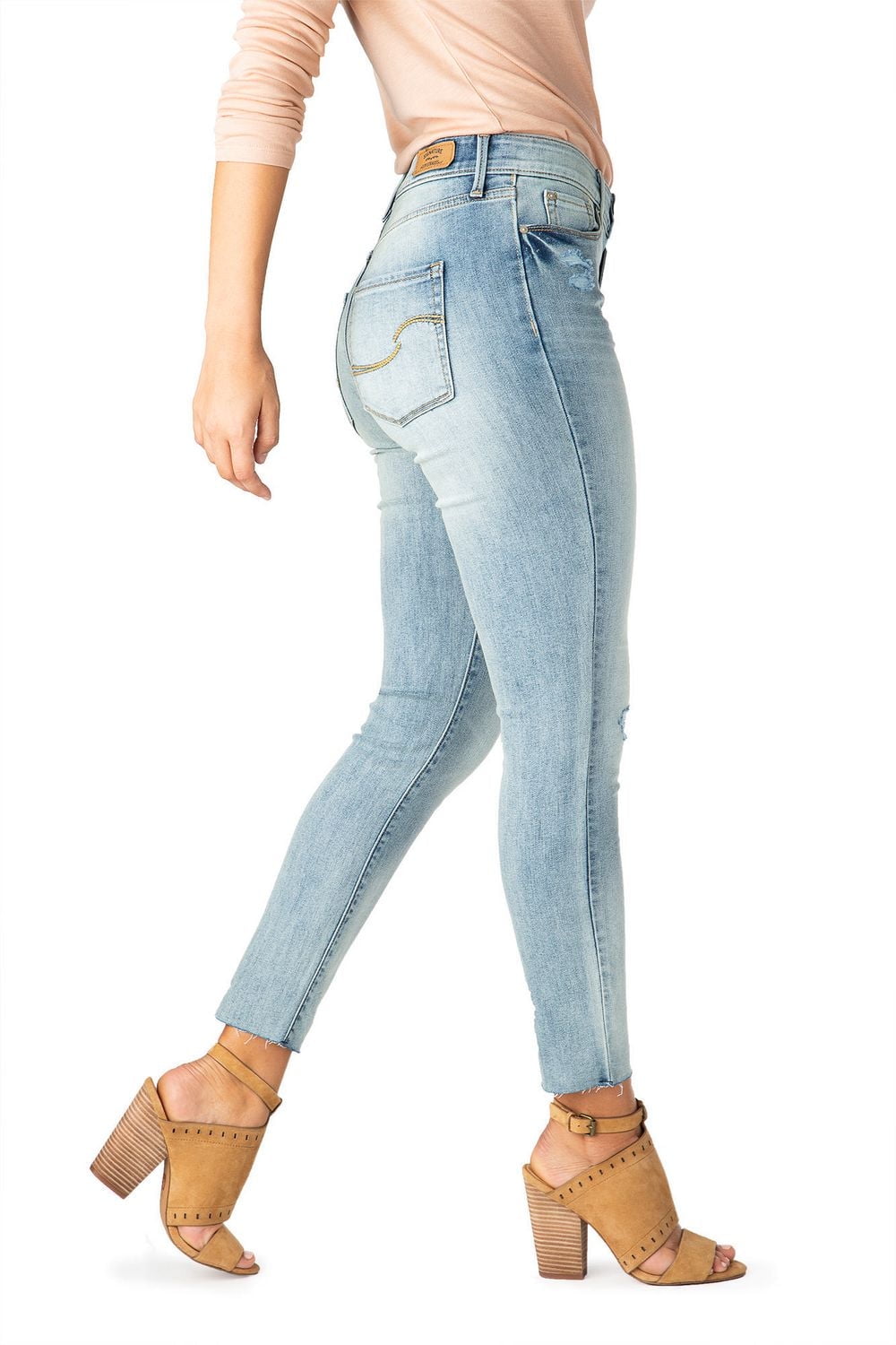 Levi Strauss Signature.™ Women's High-Rise Ankle Skinny Cuff Off Jeans