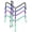 Black, variant on Showman Nylon Single Ear Headstall & Breast Collar Set (Blue)