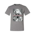 thumbnail image 2 of Wild Bobby, Marilyn Savage Bandana, Streetwear, Men Graphic Tee, Heather Grey, 5X-Large, 2 of 4