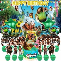 The Croods Party Supplies Decor Tableware Backdrop Banner Cake Topper Balloons Birthday Decorations