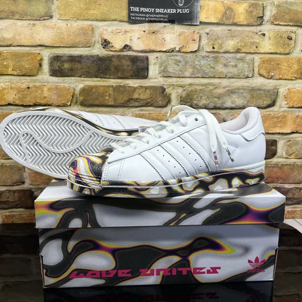 Mens 12 - Adi - das Originals Pabllo Vittar x Superstar 'Pride' Sneakers IH8061