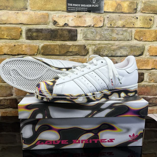 Mens 12 - Adi - das Originals Pabllo Vittar x Superstar 'Pride' Sneakers IH8061
