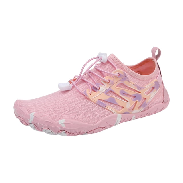 Chaussures de Sports Nautiques d'Extérieur Légères en Maille à Séchage Rapide à Enfiler Bout Rond Plates Confort Chaussures pour Femmes pour Plage Randonnée Randonnée