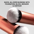 thumbnail image 3 of Bubble Blending Makeup Brush, Multipurpose Foundation Brush For Liquid, Cream, & Powder Products, Unique Round Brush Head, Synthetic Bristles, Vegan & Cruelty Free, 1 Count, 3 of 4
