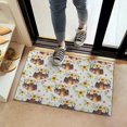thumbnail image 2 of White Buffalo Sunflower Flower Pattern Door Rugs,Washable Non Slip Door Mats Indoor,Decorative Door Mats,Entry Mat Indoor for Entrance,Bedroom,Kitchen,Bathroom,16"x24", 2 of 6