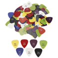thumbnail image 4 of Guitar Picks Bass Picks 100pcs Guitar Picks Assorted Colors Pick For Ukulee Electric Guitars Part Accessory, 4 of 8