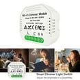 thumbnail image 2 of 1 Gang DIY Mini LED WiFi Dimmer Module Tuya Remote 1 Way Smart Light Switch, 2 of 5