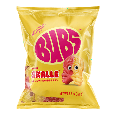 BUBS Lemon Raspberry Skalle