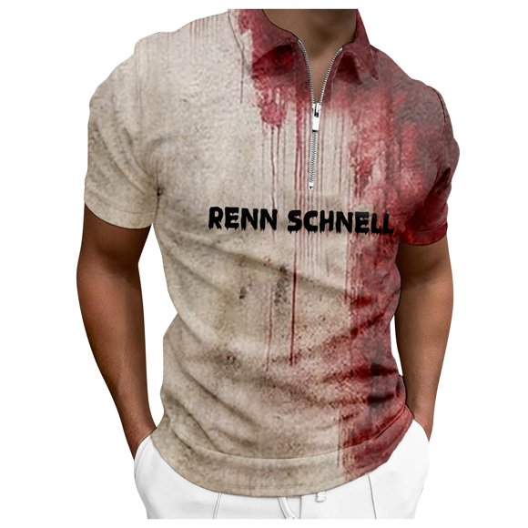 NLLSHGJ Chemises à Manches Longues pour Hommes Chemise Imprimée à Fermeture Éclair Décontractée Ample Tendance Col Jeu de Rôle T-Shirt à Manches Courtes Chemise Habillée à Poignets Français pour Hommes Chemises Décontractées pour Hommes Manches Longues Coupe Ajustée