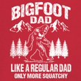 thumbnail image 3 of Bigfoot Dad Sweatshirt More Squatchy Funny Daddy Sasquatch Dad Joke Outdoor Camping Father's Day Gift Idea Hoodie, 3 of 7