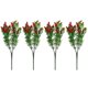 thumbnail image 2 of 4pcs Plastic Simulation Pepper Bouquet Durable Fake Chili Bouquet for Home, 2 of 2