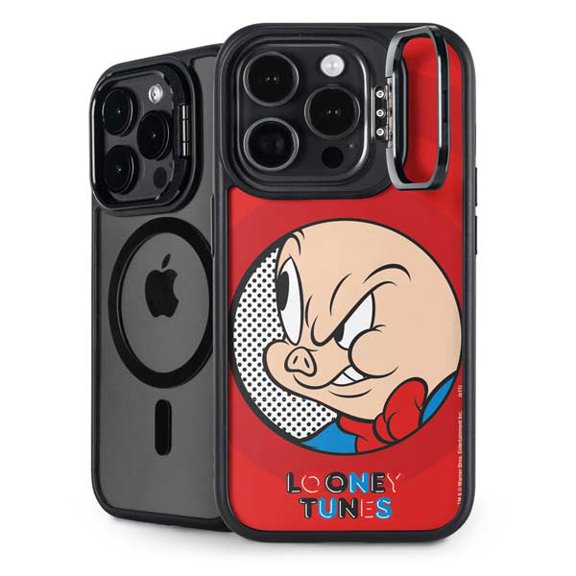 Skinit Looney Tunes Porky Pig Full iPhone 16 Pro Kickstand Case
