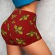 thumbnail image 4 of Balery Hohey Bee Golden Pantalones cortos de entrenamiento estampados para mujer, sin costuras, ajustados, para gimnasio, yoga, correr, deportes, ejercicio activo, fitness.-Small, 4 of 8