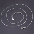 thumbnail image 1 of Collar de plata S925, cadena en forma de O, cadena de ondas de agua, aliento de bebé, estrella cruzada, cadena de clavícula para mujer, 1 of 6