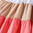 thumbnail image 5 of REDARER Toddler Girls Tiered Dress with Bow Straps & Matching Headband 4th of July Patriotic Outfit,3-4 Years, 5 of 9