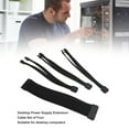 thumbnail image 4 of PSU Cable Extension Power Cord, ATX CPU GPU Power Extension Cable, 24 Pin ATX 4+4Pin CPU 6+2Pin PCIE GPU Power Supply Extension Cable with Combs, 30CM., 4 of 7