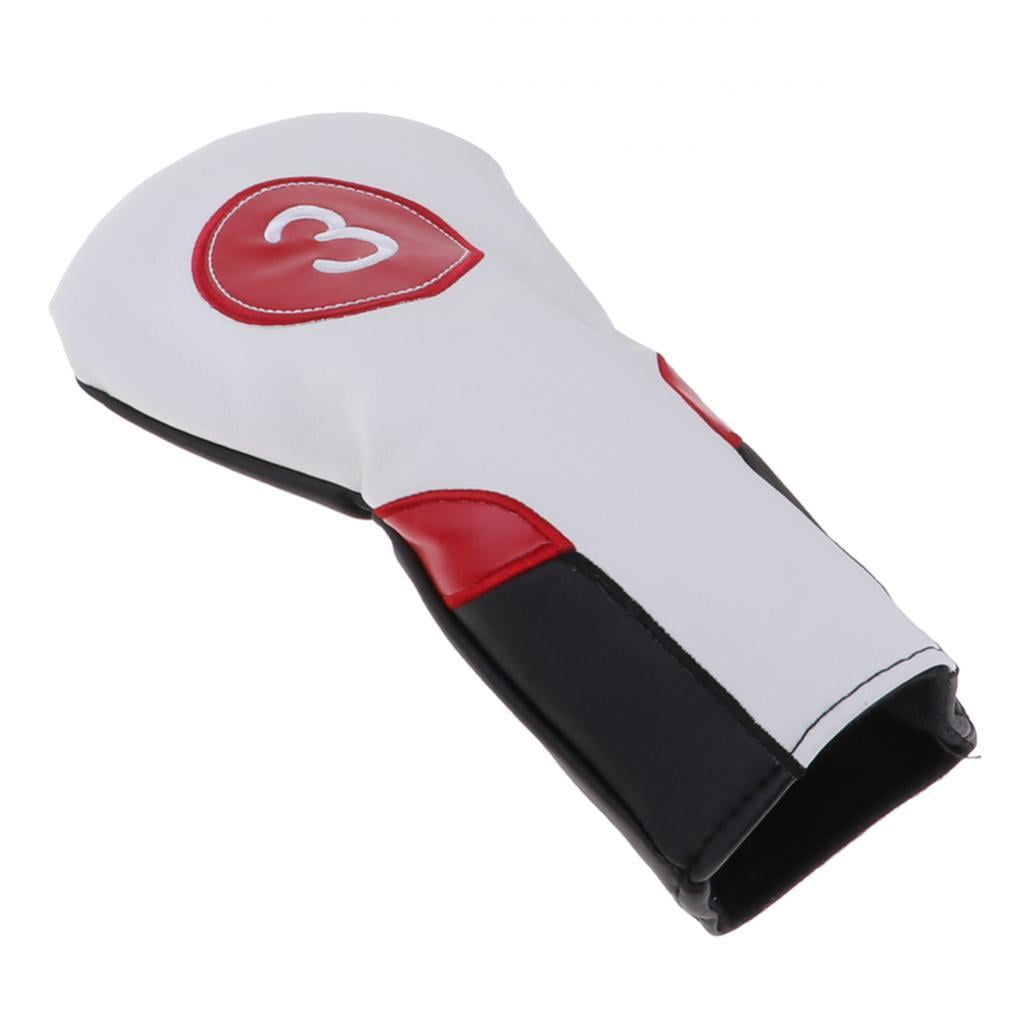 Axioma 2-6pack Sports Golf Club Headcover 460cc Driver . 1 3 2 Pcs