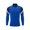 Blue, variant on Boys Soccer Track Jacket Stand-up Collar Zipper Splicing Sweatshirt Long Sleeve Athletic Sports Jacket Size 3-10