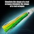 thumbnail image 2 of KUFptva Saltwater Baits Multicolored Trolling Octopuses Lures Octopuses Squid Skirt Trolling Lures Soft Fishing Lures, 2 of 7