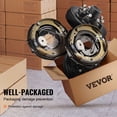 thumbnail image 6 of VEVOR Trailer Hub Drum Kits 8 on 6.5" B.C. with 12" x 2" Electric Brakes, Self-Adjusting Trailer Brake Assembly for 7000 lbs Axle, 5-Hole Mounting, Backing Plates for Brake System Part Replacement, 6 of 9