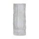 thumbnail image 3 of Jarrón Glaciar | Jarrón decorativo moderno de vidrio para el hogar y el jardín | Elegante jarrón negro o blanco | Obra de arte de 24 cm de alto, 3 of 6