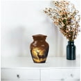 thumbnail image 5 of JAGASY Deer Cremation Urns for Mother - Sunset Funeral Small Urn for Ashes for Women - Brown Handcrafted Tiny Memorial Urn - Deer Hunting Keepsake Urns for Parents - ( 3 Inch), 5 of 7