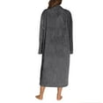 thumbnail image 5 of Fengactive Women's Housecoat Robe Zip Up Front Robe Bathrobe Winter Plush Warm Zipper Housecoat with Pockets, 5 of 6