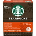 thumbnail image 2 of Starbucks Single Origin Colombia Medium Roast Coffee, Capsules for Nespresso Vertuo, 8 count, 100g/3.5 oz. Box {Imported from Canada}, 2 of 4