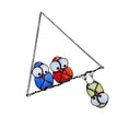 thumbnail image 2 of Ventana Suncatcher Animal Colgante Colgante Decoración de metal Adorno Regalo para puerta Jardín Hogar, Azul oscuro Rojo Verde Advancent HA005281-01, 2 of 6