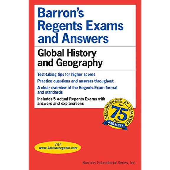 Pre-Owned Regents Exams and Answers: Global History and Geography (Paperback) 0812043448 9780812043440