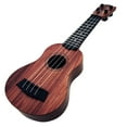 thumbnail image 1 of Classical Ukulele Guitar Musical Instrument Easy To Carry Musical Instrument Enlightenment 38CM Mahogany Color, 1 of 7