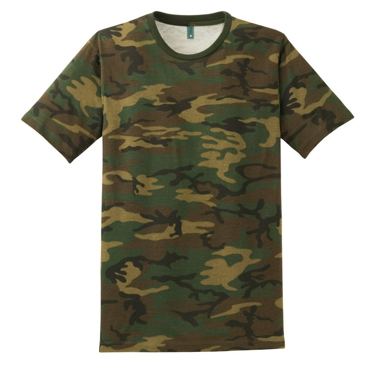 District Men's Camo Crew Tee