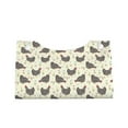 thumbnail image 2 of Picia Funny Chicken Pattern Long Tissue Box Cover,PVC Leather Triangle Holder,Tissue Box Holder with Magnetic Bottom,Facial Paper Organizer Dispenser-7.9"X4.9"X4.5", 2 of 9