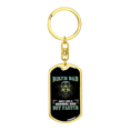 thumbnail image 4 of Biker Papa Stainless Steel or 18k Gold Premium Swivel Dog Tag Keychain, 4 of 10
